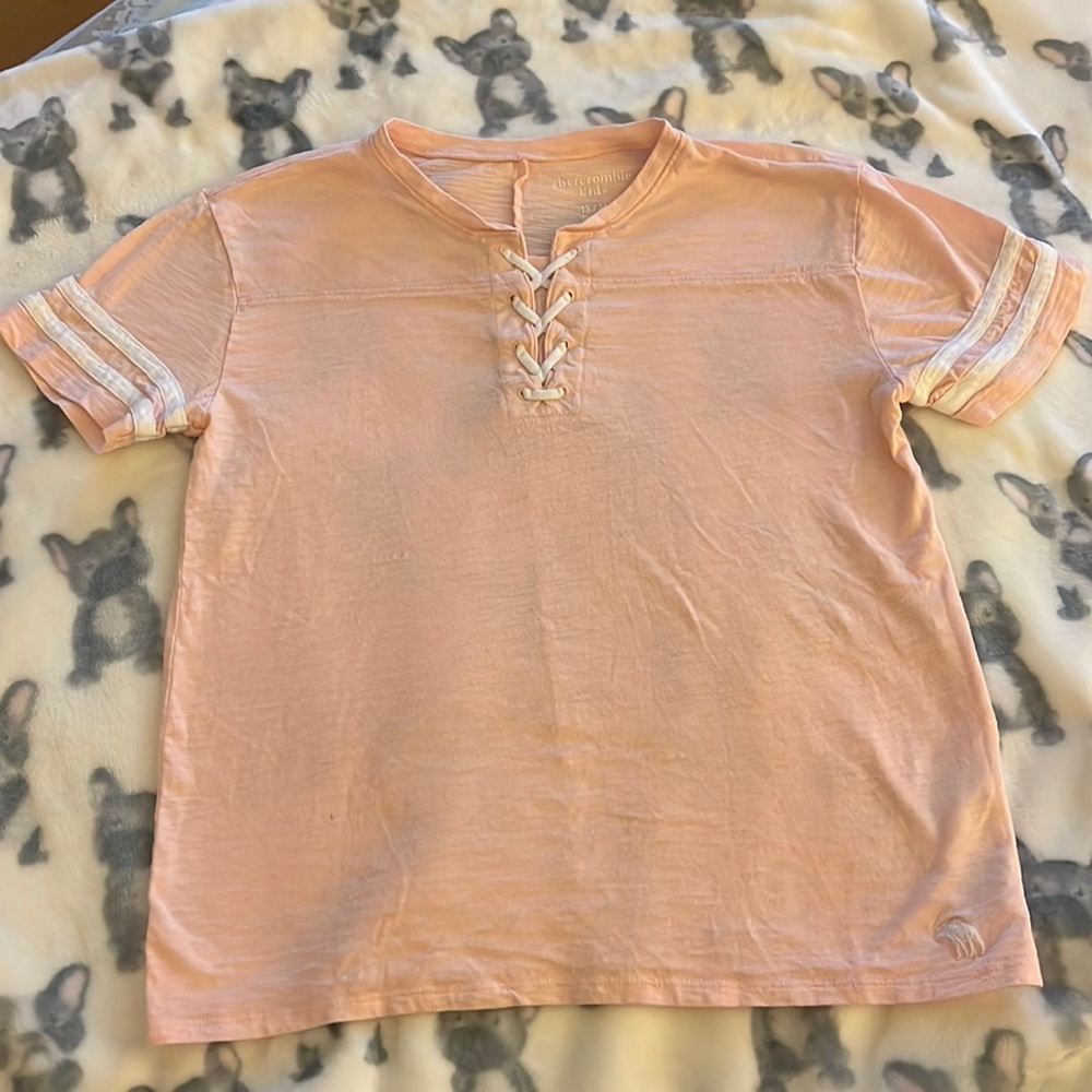 Abercrombie Kids tee inlight peach